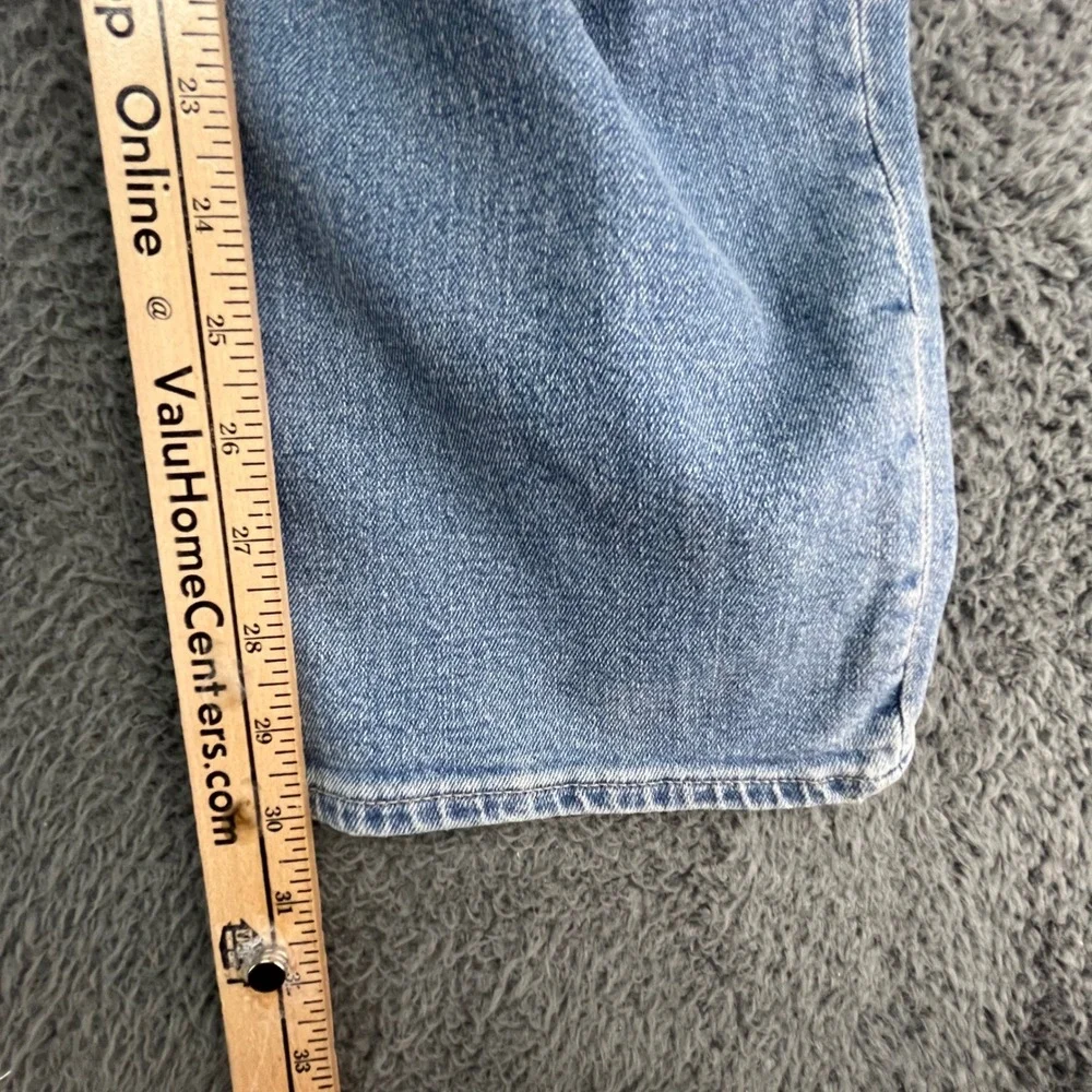 GAP Straight Leg Jeans Mens 36x32 Light Wash GapFlex Mid Rise‎ Denim